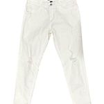 Banana Republic  Denim Leggings White/Ivory Legging 29/8 Distressed NWT $69 Photo 0