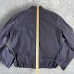 Alexander McQueen ‎ McQ Zip Bomber Jacket Cinch Waist Cupro Sz IT 48 US M NWT Photo 6