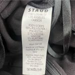 STAUD  dart waist straight leg trouser black sz 4 Photo 3