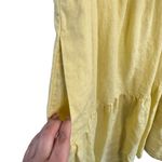 Everlane The Linen Open Back Yellow Dress Photo 6