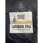 London Fog  TOWNE Black Trench Coat Size 12P Photo 3