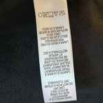 Good American  Black Faux Leather Snap Button Collared Cropped Jacket Size 0 (XS) Photo 6