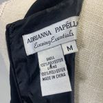 Adrianna Papell Evening Essentials Beaded and Embroidered Black Cami Medium Photo 12