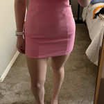 DO+BE  Pink Ruffle Mini Dress Photo 0