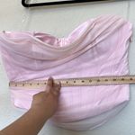 House Of CB L D-DD Georgie Mesh Strapless Corset Top Ballerina Pink NWOT Photo 11