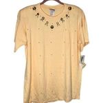 MODA BAZAAR California Crystal Stud Embellished T Shirt NWT Vintage Size undefined Photo 0