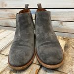 Kork-Ease  Mesa Grey Suede Leather Ankle Boots Women's 7.5 Boho Luxe Quiet Luxury Photo 1