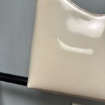 Gucci Vintage Bamboo Shoulder Bag in Grey Patent Leather Photo 2