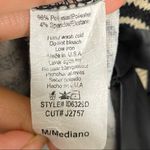 Uk2la  Women's Sz M Black Brown Asymmetrical Geometric Mini Dress Faux Leather Photo 5