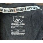 Moschino Authentic  Milano Toy Bear Logo T-Shirt Black Athletic Cut 2XL XXL Photo 3