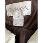 Chadwick’s off white quilted lightweight jacket size medium Photo 3