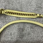 Elliot Lucca 💕New Elliott Lucca Nordstrom Yellow Pastel Perforated Shoulder Bag Photo 10