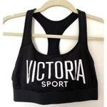 Victoria's Secret Victoria Sport Victoria Secret Black Sports Bra No Padding Logo Photo 1