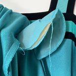 Misook  Vintage Acrylic Top & Blazer Set Teal Made in Korea Women’s Medium Photo 6