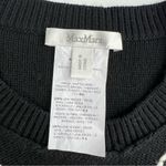 Max Mara  Ruins virgin wool fringe sweater sz S Photo 3