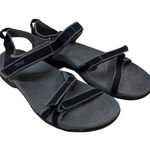 Teva  Womens Verra Shoes Sz 9‎ Gray & Black Strappy Sport Hiking Sandals Adventur Photo 0