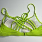 NWT Go Gossip Sporty Solids Green Strappy Lattice Photo 3