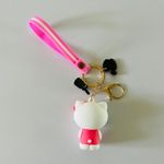 Hello Kitty  Keychain Keyring Key Fob Holder Bag Charm Accessories Photo 3