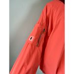 Free People Movement Outpost BomberJacket Size Small Cherry‎ Tomato Red Photo 4