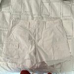 American Eagle White Cargo Shorts Photo 0