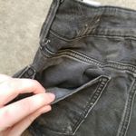 American Eagle  Outfitters AE Shortie Shorts Charcoal Black Size 2 Cotton Viscose Photo 9