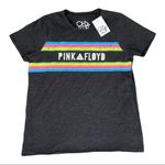 Chaser ‎ Brand PINK FLOYD Medium Black Neon Stripes Vintage Tee Shirt Photo 1