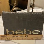 Bebe 🍂 LEONA CROCO Chain Crossbody Bag Evening Bag Party Bag Clutch Purse Photo 1