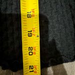 Caslon Black Ribbed Turtleneck Waffle Hem Sweater Size MP Photo 10