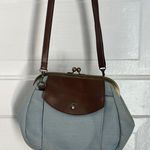 Elegant Brown and Gray Women's Handbag Photo 0