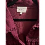 Bohme ✨Maroon Polka Dot Collared Maxi Dress✨ Photo 8