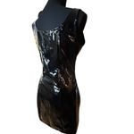 Leg Avenue Black Vinyl Lace Up Dress Photo 5