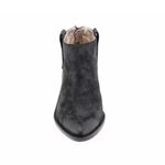 Band of Gypsies • • Rainier Burnished Micro Cowsuede Booties - Black - 8 Photo 5