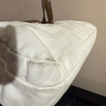COACH Ivory/Brown Leather PENELOPE Domed Shoulder Tote‎ Purse Bag F16529 S White Photo 7