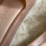 Melissa  babe Sweet Love Bow Slide Sandals Women's Size 9 Pink Jelly Bow Flats Photo 5