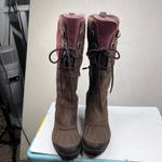 UGG Belcloud Waterproof Brown Boots Brown Suede Leather US 8 UK 6.5 EU 39 Photo 2