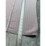 Brooks Brothers 346 Silk Cashmere Cable Knit Cardigan Sweater Womens M Photo 13