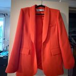 ZARA Orange  Blazer Photo 5