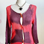 IPSE GAZEBO Crochet‎ Cardigan Boho Y2K 2000s Indie Sleaze Festival Hippie Small Photo 0