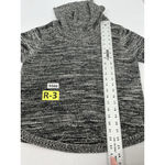 Jeanne pierre Womans  Petite Long Sleeve Pullover Sweater PL Black Cowl Neck Photo 5