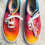 Vans Brand New Rainbow Tye Dye Sneakers! Photo 0