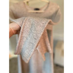 C by Bloomingdale’s Cashmere Sweater Long Sleeve Tunic Top Gray High End Luxe M Size M Photo 4