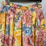VTG Womens Full Floral Skirt L Multicolor Cottagecore Prairie Country Cowgirl Pink Size L Photo 1