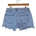 a.n.a A New Approach Shorts Womens 10P 30x3 High Rise Denim Boyfriend Stretch Blue Photo 1