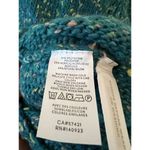 Loft Lou & Grey  Mock Neck Green Oversized Sweater XS Extra Small NWT Photo 5