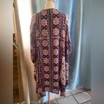 Knox Rose  Floral Kimono in Pink and Black Photo 4