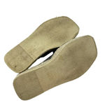 ZARA  Black Leather Buckle Espadrille Jute Slide Sandals Size 41‎ / US 10.5 Photo 7