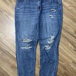 Gap  Denim Plus 34 Best Girlfriend Jeans Distress High Rise Dark Indigo Women’s Photo 2