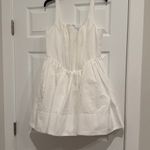 BNWOT STAUD Landscape Dress White Mini Corset S 12 Reception Bride Bachelorette Photo 5