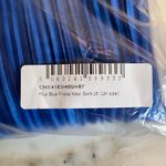 Pretty Little Thing NWT Plus Blue High Waisted Plisse Maxi Skirt Size 16 Photo 3