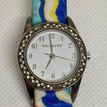 Vera Bradley women watch 26mm case black tone quartz analog running Photo 1